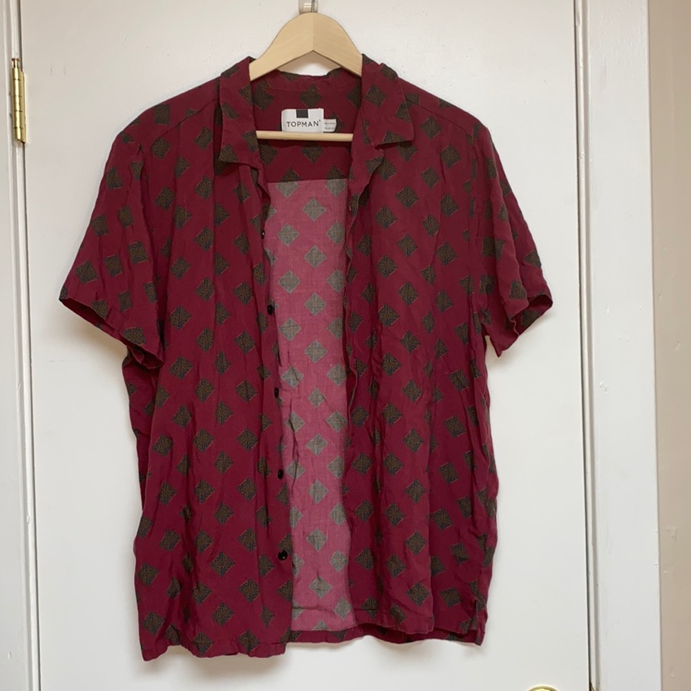 BUTTON DOWN TOPMAN SHIRT xl